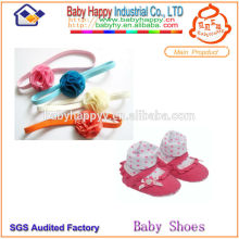 Fashion Baby Sock Shoes and hairband set